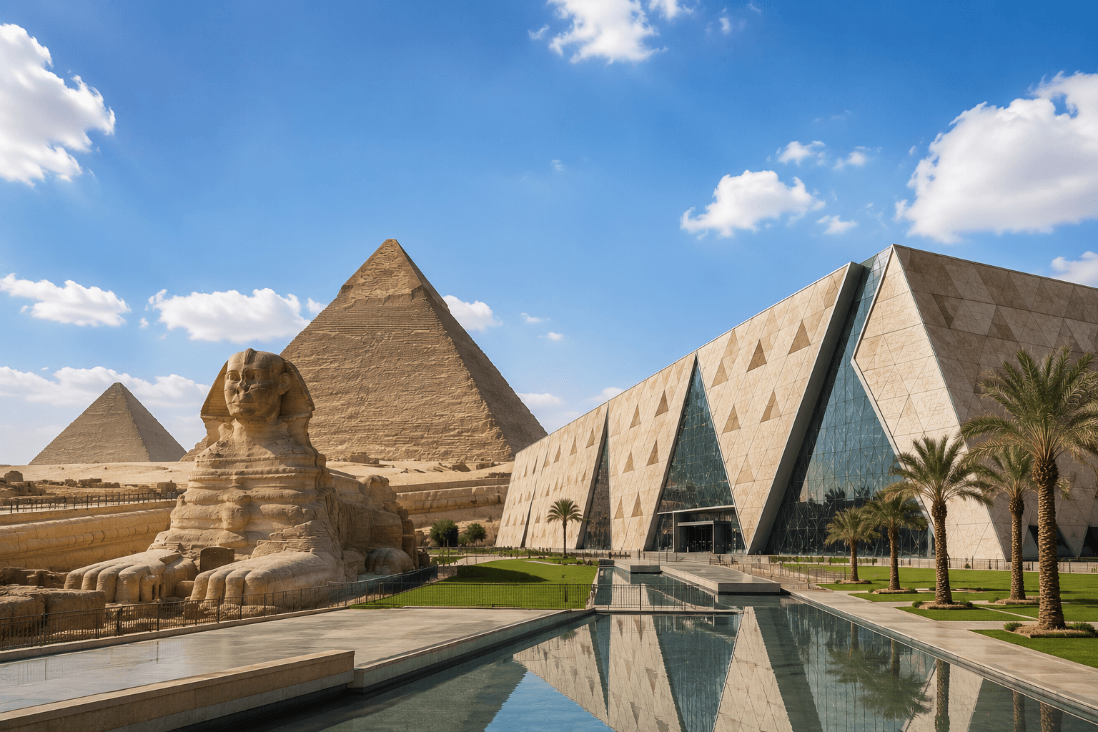 Giza Pyramids & Grand Egyptian Museum Tour | Cairo Day Trip